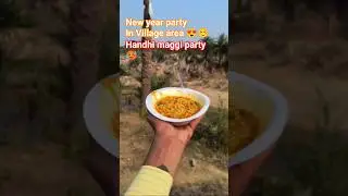 New year party in Village area for maggi party #music #daily #vlog #vlogs