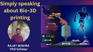 Simply speaking about my work/ Bio-3D Printing/Bone transplant