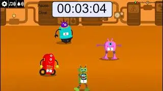 8 minute Robot Race timer