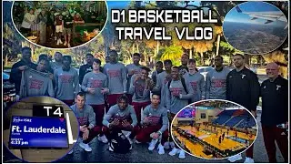 D1 BASKETBALL TRAVEL VLOG