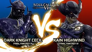 [SoulCalibur VI: CAS Battle #4]  DARK KNIGHT CECIL vs KAIN HIGHWIND (Final Fantasy IV)