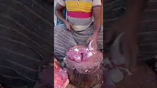 Excellent Big bull meat cutting skill in Bangladesh #meatcutter #food #meat 