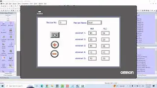 Omron NB Designer Recipe #hmi