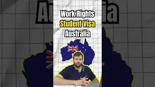 🇦🇺 Work Rights for International Students in Australia | Australia Study Visa