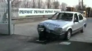 Crash Test - Automatic Bollards
