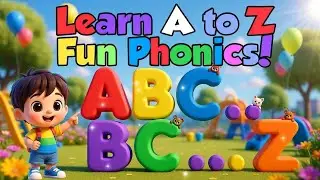 ABCD Learning Rhymes 🌟 | Fun Alphabet Song for Kids  | Phonicbuds 