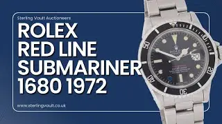Rolex Red Line Submariner 1680 1972