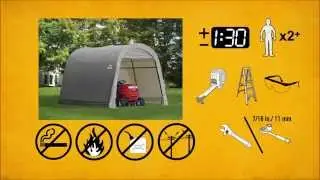 Shed in a box - tuinberging 9 m&sup2;