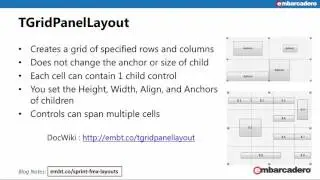 Delphi Developer Skill Sprint - Understanding and Using FireMonkey Layouts