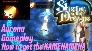 Shape of Dreams Aurena Gameplay | An amazing co-op roguelike | How to unlock the KAMEHAMEHA