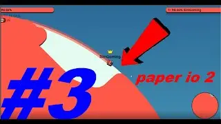100% Small map paper io 2 #3