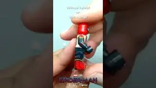 Spider Man No Way Home Minifigure | BBBurst TV UNOFFICIAL LEGO #Shorts