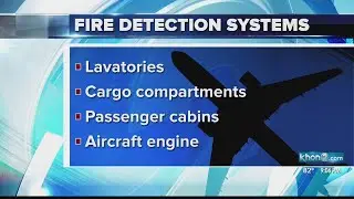 What pilots do when there's fire or smoke on a airplane