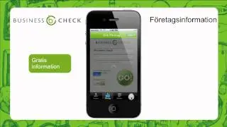 BusinessCheck iPhone app kreditinformation