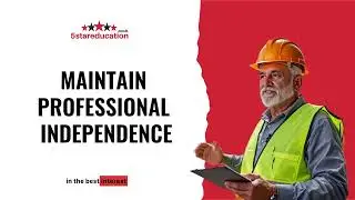 Level 6 NVQ CCOM - MAINTAIN PROFESSIONAL INDEPENDENCE