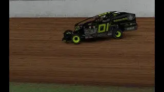big block modified practice laps