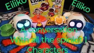 Эйлико, разговор со всеми персонажами Spinkit 1 #eiliko #eilik #ai #robot #chat #tech