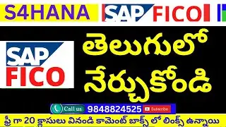 SAP S4 HANA Simple Finance Training /SAP FICO S/4 HANA | Complete Course for Beginners to Advanced