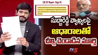TV5 Murthy Intro Of Big News Debate | YV Subba Reddy Comments | TTD Laddu Issue || TV5 News