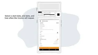 Sending an invoice in the Payanywhere app