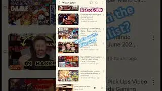 What&rsquo;s on my YouTube Watchlist? Some amazing content out there #nostalgia #retrogamers #retrogames
