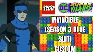 How to Make Invincible Blue Suit in Lego DC Super-Villains Tutorial Guide