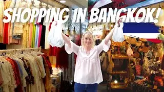 BUDGET Shopping in Bangkok, Thailand! | Mall vs Market! 🇹🇭