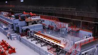 Modernstes Drahtwalzwerk Europas / Europe&rsquo;s most modern wire rolling mill