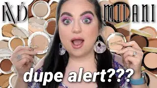 KVD BEAUTY GOOD APPLE FOUNDATION BALM VS MILANI CREAM TO POWDER FOUNDATION | 3 DAY WEAR TEST