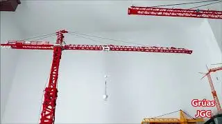 Maqueta de Gr&uacute;a Torre JASO J26 RC modellbau tower crane