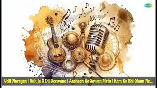 Udit Narayan | Ruk Ja O Dil Deewane | Aashaon Ke Sawan Mein | Ham Ko Bhi Gham Ne Mara