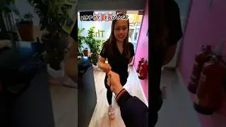 Thai Masseuse Challenges Me for &pound;10! #streetchallenge  #challenge #cash