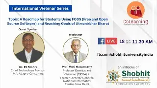 #CoLearning: A Roadmap for Using Free & Open Source Software & Reaching Goals of Atamnirbhar Bharat