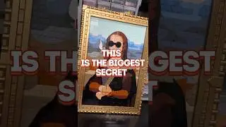 THE HIDDEN SECRET BEHIND THE LEGO MONA LISA SET! #brick #lego #ninjago