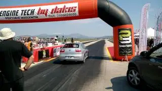 Seat Leon 20VT Gt2860r - Drag Battle Thiva March 2016  @13,673 sec