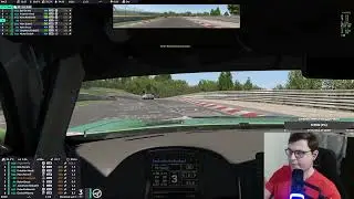 Ring Meister 2025 Сезон 3 Неделя 7 - запись гонки на GT3 Mercedes (2.1k iRating SoF)