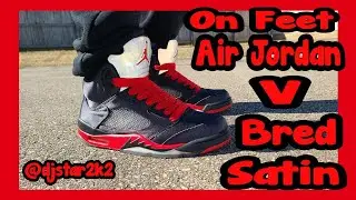 On Feet Air Jordan V.      