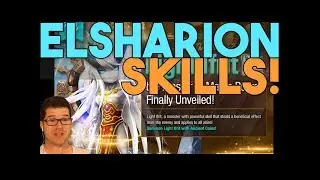 ELSHARION SKILLS REVIEWED! Light Ifrit hype in summoners war!