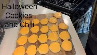 Halloween Cookies and Chili