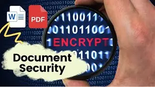 Document Security & Conversion: Word to PDF & PDF to Word