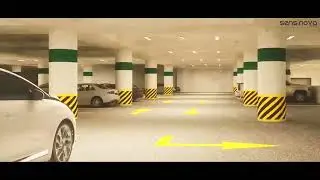 Ceiling Motion Sensor LED Light | IRIS-S8 | Demo Video