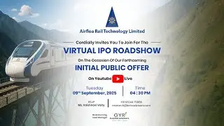 IPO Meet - Airfloa Rail Technology Limited