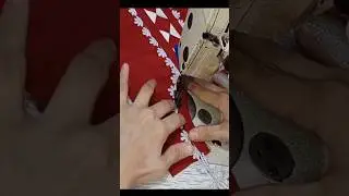 Neck Design With Flower Lace Sewing Tips And Tricks | amnakastudio #shorts #shortsfeed #sewinghacks