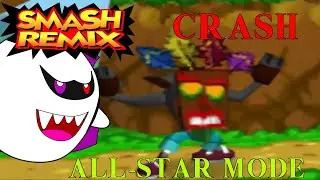 Smash Remix: All-Star Mode Crash Very Hard (No Continues)