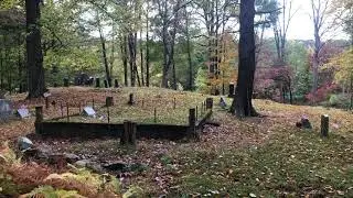 Autumn in Second June Cemetary (Tomkins Cove, NY)
