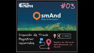 03 Osmand. Creación de un Track para registrar recorridos
