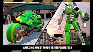 Robot Bike Parking - Transport Truck Adventure Android Gameplay