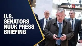 LIVE: U.S. Senators Press Briefing from Nuuk, Greenland
