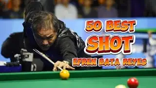 50 BEST SHOT EFREN BATA REYES 🎱🔥😱 #trickshots #billiards #efrenreyesbestshot 