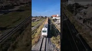 Electric Trains of Tanzania.Just the normal speed within town #tanzania #electrictrain #sgr